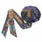 Africa Violets Flowers Easy Headwrap Mix Native Tribal Pattern