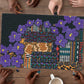 Africa Violets Flowers Puzzle Mix Native Tribal Pattern