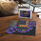 Africa Violets Flowers Puzzle Mix Native Tribal Pattern