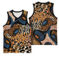 African Ankara Motifs Mixed Animal Skins Basketball Jersey LT9