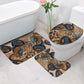 African Ankara Motifs Mixed Animal Skins Bathroom Set