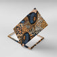 African Ankara Motifs Mixed Animal Skins Canvas Wall Art