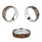 African Ankara Motifs Mixed Animal Skins Classic Ring - African Pride
