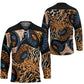 African Ankara Motifs Mixed Animal Skins Hockey Jersey