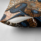 African Ankara Motifs Mixed Animal Skins Pillow Cover