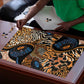 African Ankara Motifs Mixed Animal Skins Puzzle