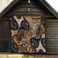 African Ankara Motifs Mixed Animal Skins Quilt