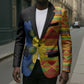 African Ethnic Kitenge Ankara Style Blazer