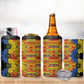 African Ethnic Kitenge Ankara Style 4 in 1 Can Cooler Tumbler