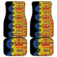 African Ethnic Kitenge Ankara Style Car Mats