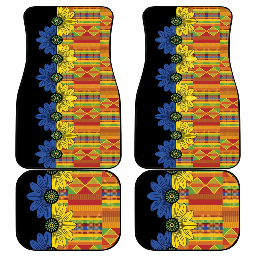 African Ethnic Kitenge Ankara Style Car Mats