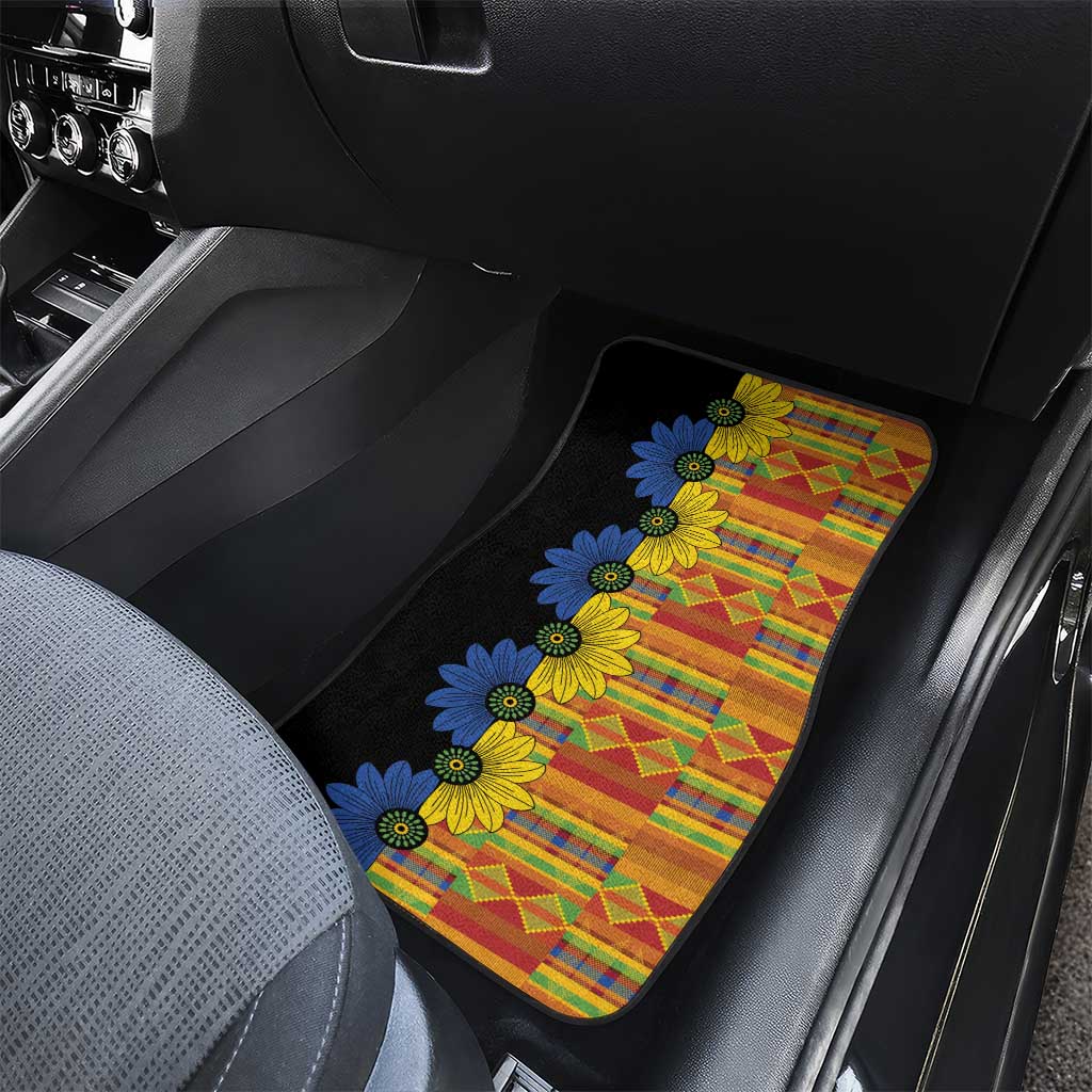 African Ethnic Kitenge Ankara Style Car Mats