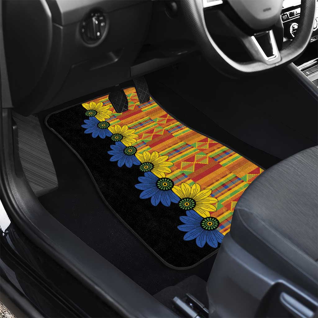 African Ethnic Kitenge Ankara Style Car Mats
