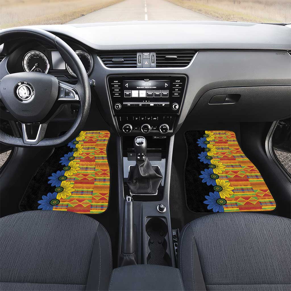 African Ethnic Kitenge Ankara Style Car Mats