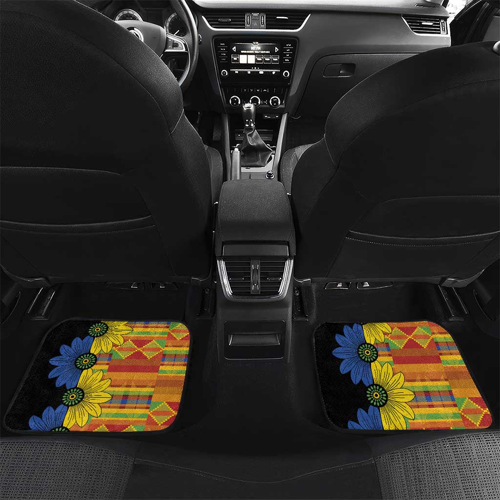 African Ethnic Kitenge Ankara Style Car Mats