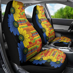 African Ethnic Kitenge Ankara Style Car Seat Cover