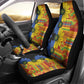 African Ethnic Kitenge Ankara Style Car Seat Cover