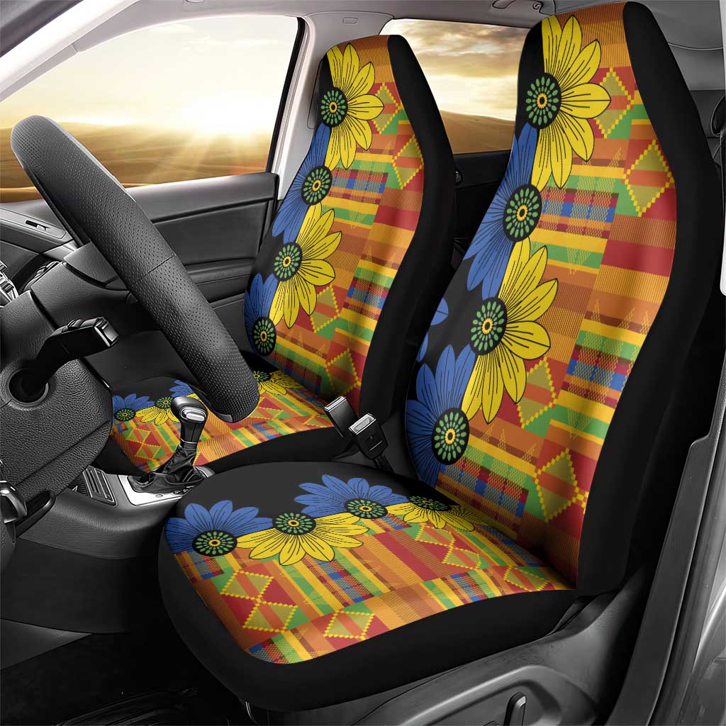 African Ethnic Kitenge Ankara Style Car Seat Cover