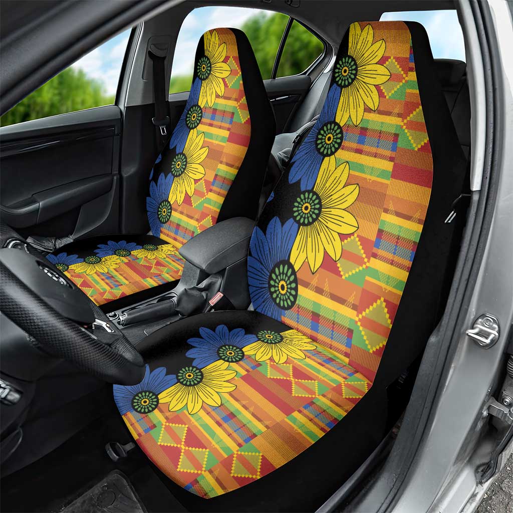 African Ethnic Kitenge Ankara Style Car Seat Cover