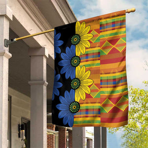 African Ethnic Kitenge Ankara Style Garden Flag