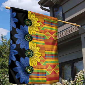 African Ethnic Kitenge Ankara Style Garden Flag