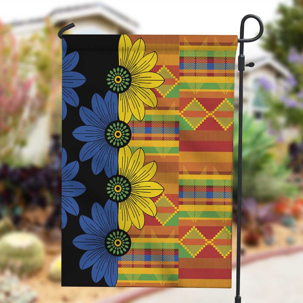African Ethnic Kitenge Ankara Style Garden Flag