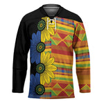 African Ethnic Kitenge Ankara Style Hockey Jersey