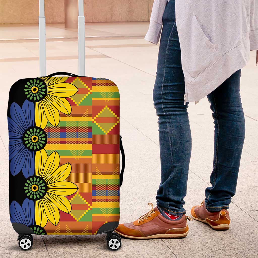 African Ethnic Kitenge Ankara Style Luggage Cover
