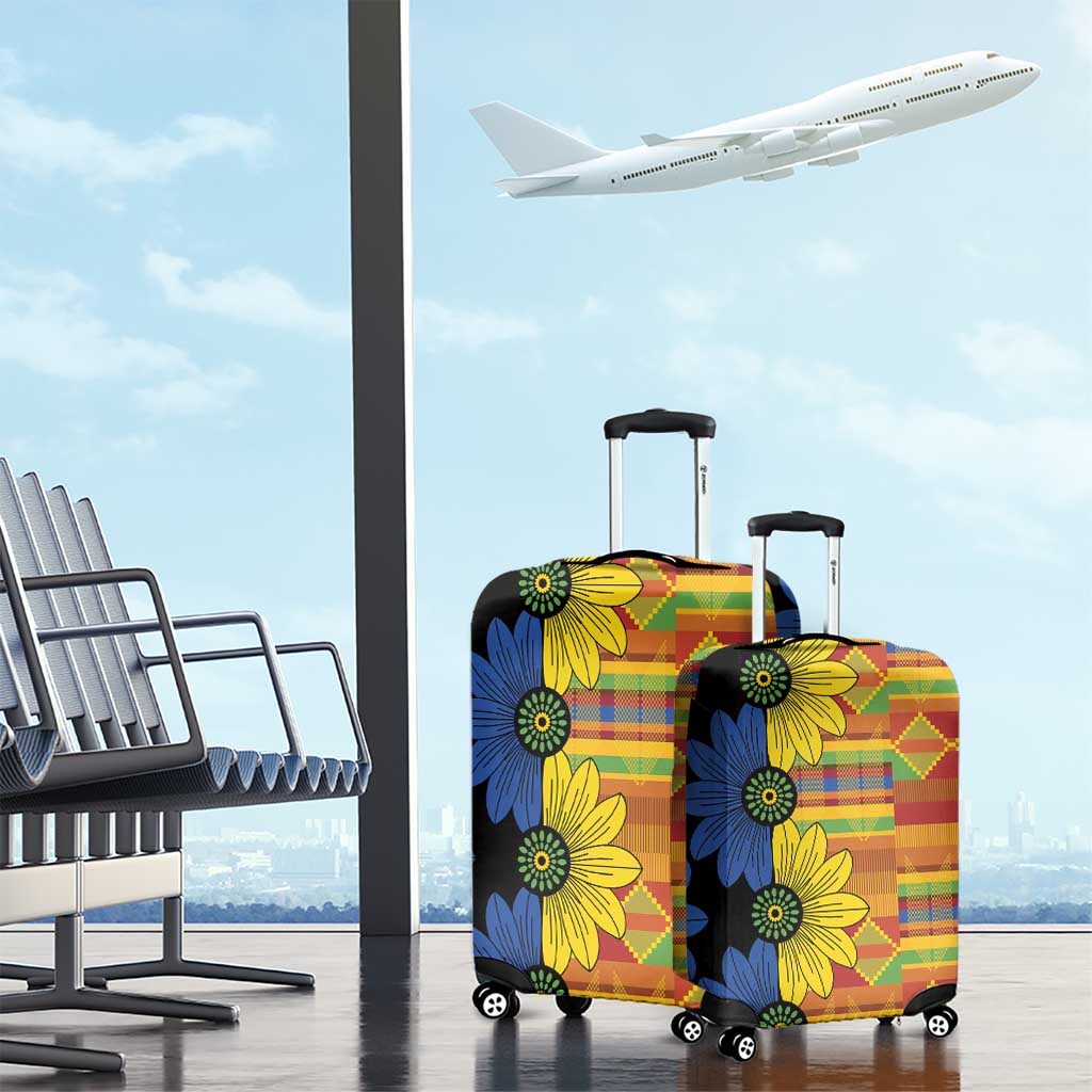 African Ethnic Kitenge Ankara Style Luggage Cover
