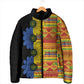 African Ethnic Kitenge Ankara Style Padded Jacket