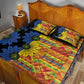 African Ethnic Kitenge Ankara Style Quilt Bed Set
