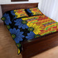 African Ethnic Kitenge Ankara Style Quilt Bed Set