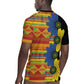 African Ethnic Kitenge Ankara Style Rugby Jersey