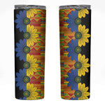 African Ethnic Kitenge Ankara Style Skinny Tumbler