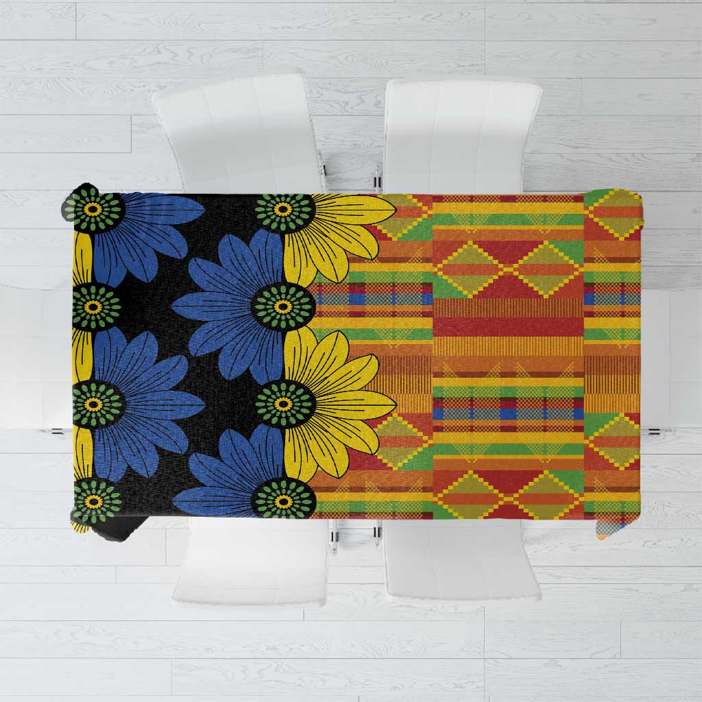 African Ethnic Kitenge Ankara Style Tablecloth