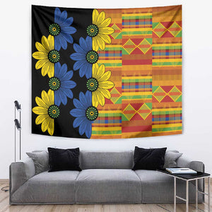 African Ethnic Kitenge Ankara Style Tapestry