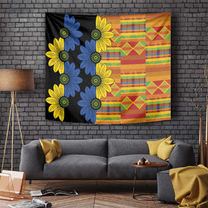 African Ethnic Kitenge Ankara Style Tapestry