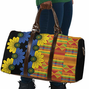 African Ethnic Kitenge Ankara Style Travel Bag