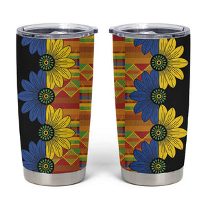 African Ethnic Kitenge Ankara Style Tumbler Cup