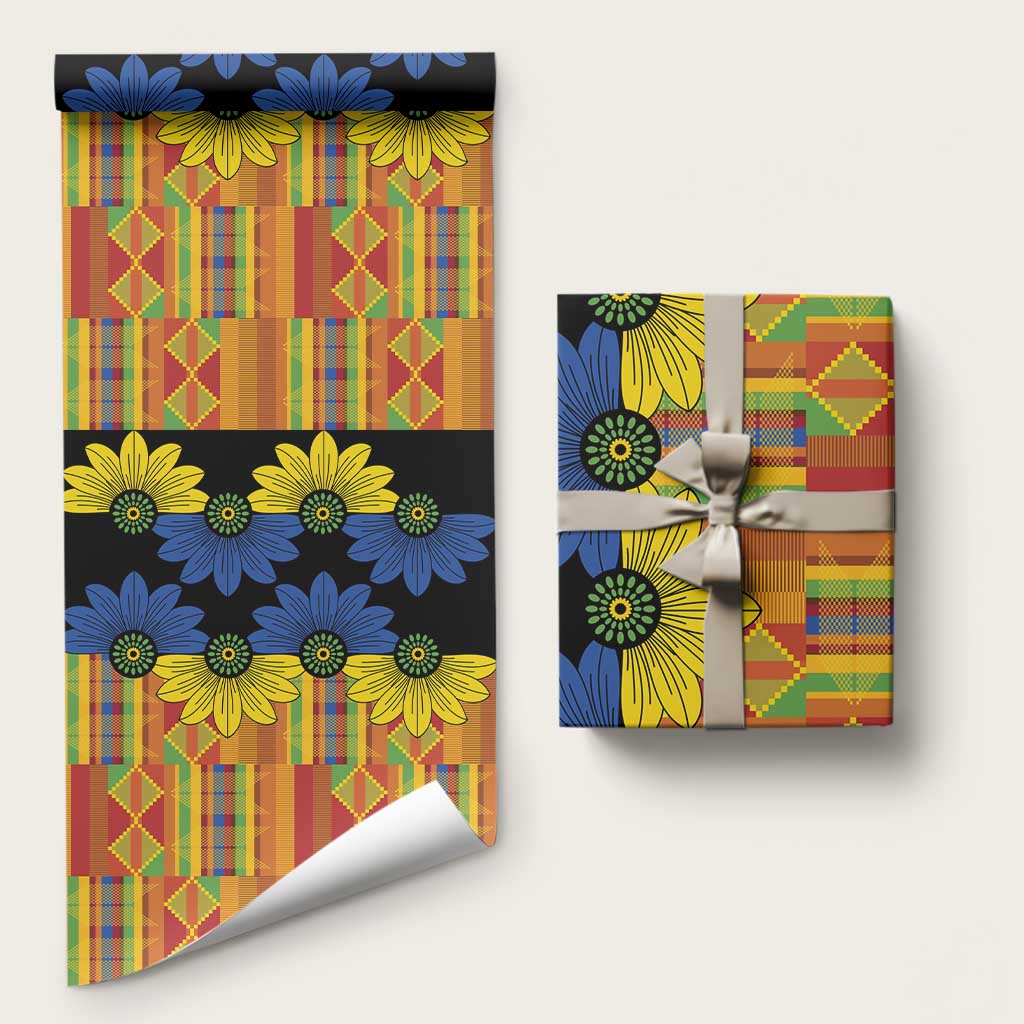 African Ethnic Kitenge Ankara Style Wrapping Paper by African Pride