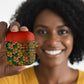 African Tribal Geometric Mixed Kanga Pattern AirPods Case