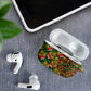 African Tribal Geometric Mixed Kanga Pattern AirPods Case