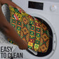 African Tribal Geometric Mixed Kanga Pattern Bathroom Set