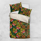 African Tribal Geometric Mixed Kanga Pattern Bedding Set