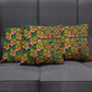 African Tribal Geometric Mixed Kanga Pattern Pillow Cover