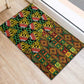African Tribal Geometric Mixed Kanga Pattern Rubber Doormat