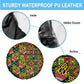 African Tribal Geometric Mixed Kanga Pattern Spare Tire Cover