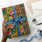 African Tribal Geometric Mixed Kanga Pattern Wrapping Paper - African Pride