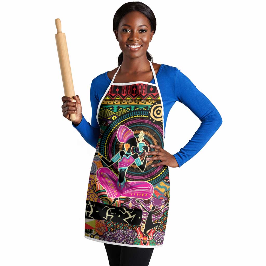 African Women Ethnic Motifs Apron