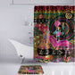 African Women Ethnic Motifs Bathroom Set